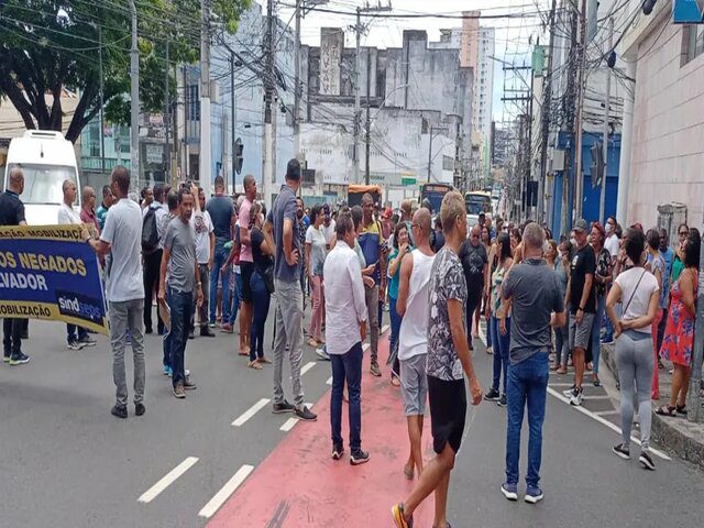 Servidores protestam contra valor de remuneração na ‘Operação Carnaval’