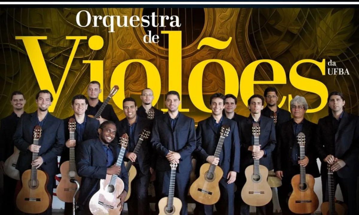 Orquestra de Violões da UFBA lançará CD e livros na Série Lunar